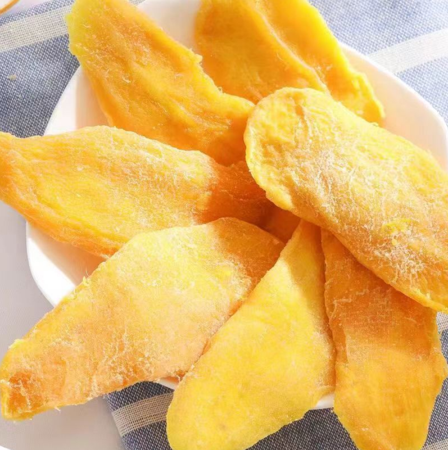 Getrocknete Mango 500g I Naturbelassen Mangostreifen Trockenobst Früchte für Smoothies&Müsli Gesunder Snack - zum Kochen, Backen I Fruchtig & Exotisch Geschmack Trockenfrüchte