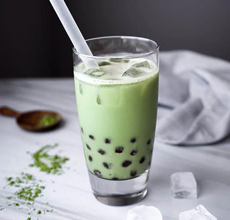 900g Tapioka Perlen Vegan | Bubble Tea Set & Milchtee | Perfekt für Smoothie, Eiskaffee, Eistee, Slush und gemischte Fruchtgetränke