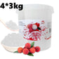 Bubble Tea Perlen Litschi - Bubbletea Boba Perlen Set 3KG-Versandkostenfrei - Natur&Vegan -Selber Machen Bubble Tea DIY Partys