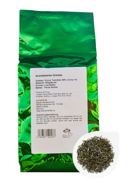 Grüner Tee Loser | Jasmin Grüntee | - Bubble Tee DIY Vegan, Zukerfrei - 500g, China