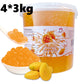 MHD(14.04.2025)Bubble Tea Perlen Mango - Bubbletea Boba Perlen Set 3KG-Versandkostenfrei - Natur&Vegan -Selber Machen Bubble Tea DIY Partys