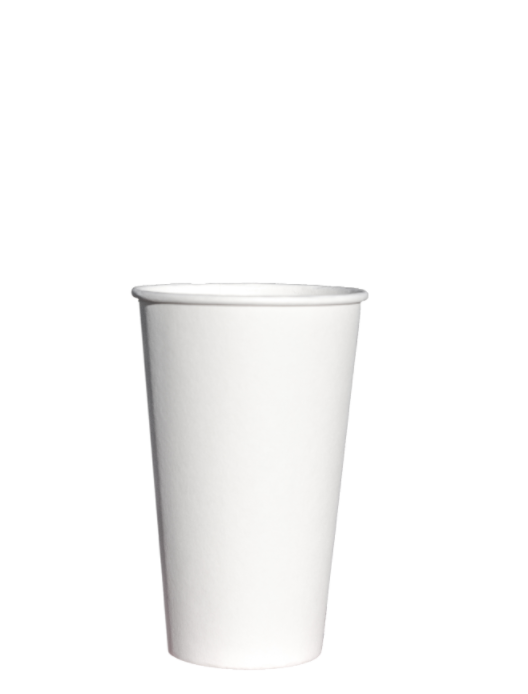 500ml Einwegbecher Papierbecher für Bubble Tee to Go OHNE Deckel (-10℃ bis +50℃)