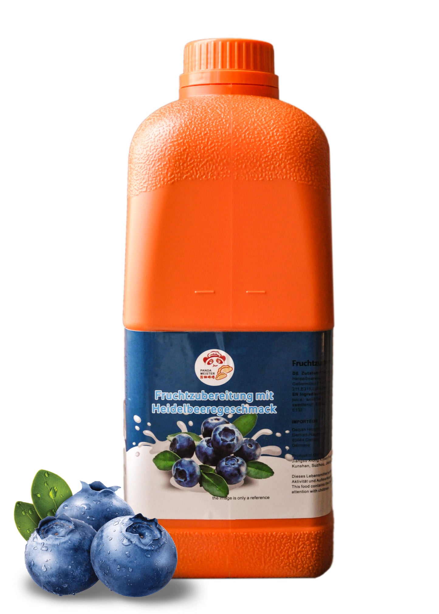 Konzentrat Fruchtsirup für Bubble Tee  Lassi, Smoothie, Slush Getränkesirup 2,5kg - Blaubeer