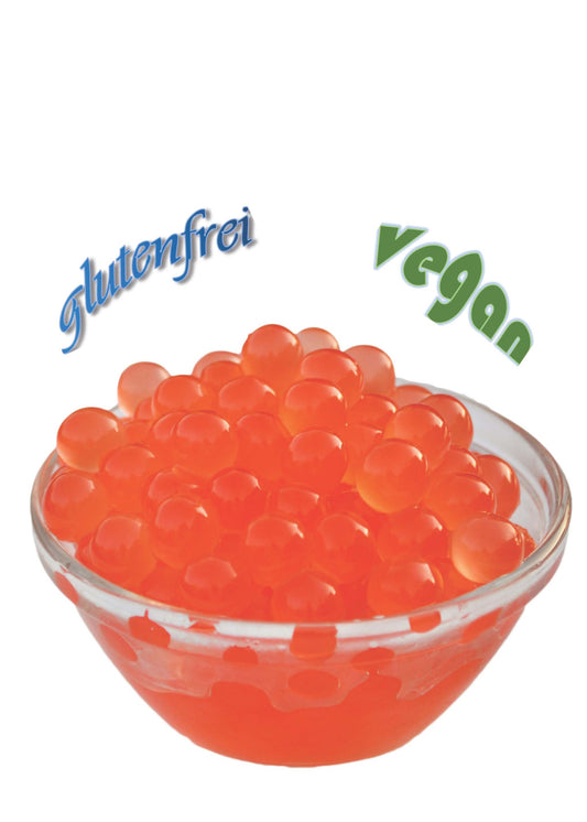 MHD(14.04.2025)Bubble Tea Perlen Erdbeere - Bubbletea Boba Perlen Set 3KG - Natur&Vegan- Selber Machen Bubble Tea DIY Set Partys